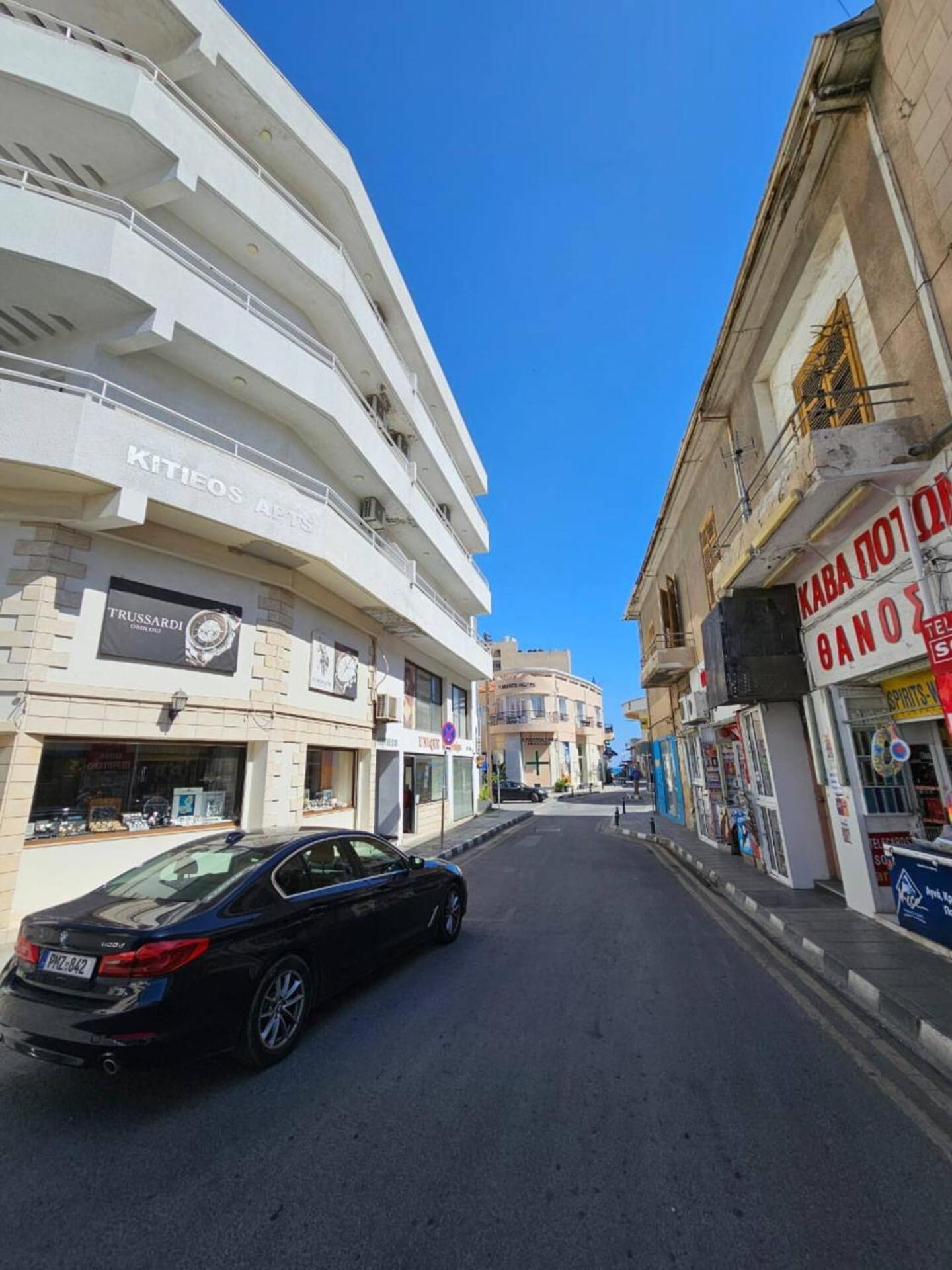 Kitieos Central Apts 100M From Finikoudes Beach ลาร์นาคา ภายนอก รูปภาพ